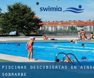 Piscinas descubiertas en Aínsa-Sobrarbe