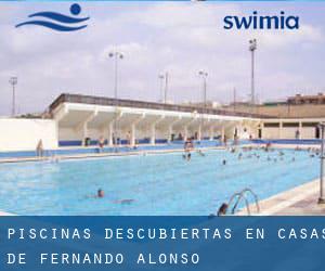 Piscinas descubiertas en Casas de Fernando Alonso