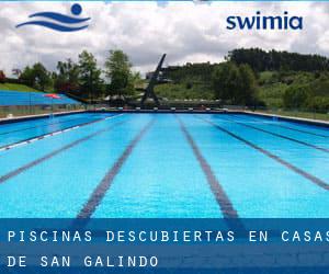 Piscinas descubiertas en Casas de San Galindo