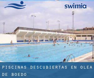 Piscinas descubiertas en Olea de Boedo