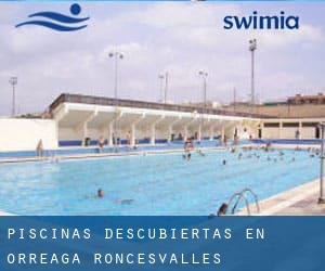 Piscinas descubiertas en Orreaga / Roncesvalles