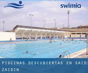 Piscinas descubiertas en Saidí / Zaidín