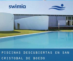 Piscinas descubiertas en San Cristóbal de Boedo