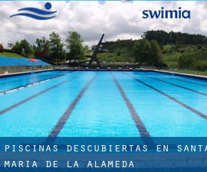 Piscinas descubiertas en Santa María de la Alameda