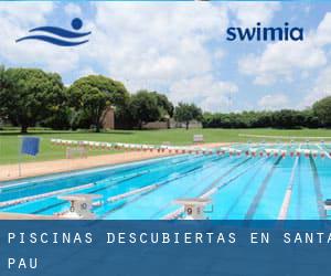 Piscinas descubiertas en Santa Pau