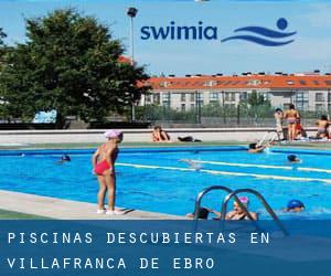 Piscinas descubiertas en Villafranca de Ebro