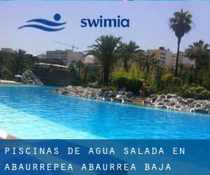 Piscinas de agua salada en Abaurrepea / Abaurrea Baja