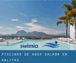 Piscinas de agua salada en Ablitas