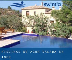 Piscinas de agua salada en Àger