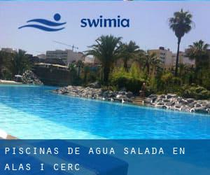 Piscinas de agua salada en Alàs i Cerc