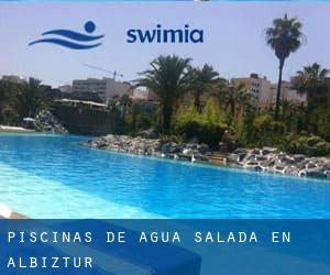 Piscinas de agua salada en Albiztur