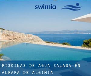 Piscinas de agua salada en Alfara de Algimia