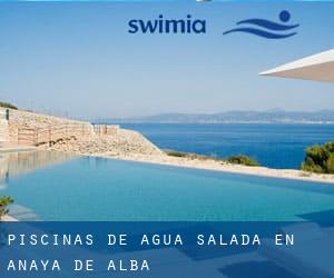 Piscinas de agua salada en Anaya de Alba