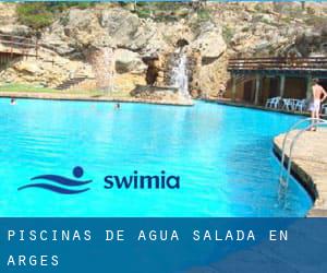 Piscinas de agua salada en Argés