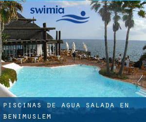 Piscinas de agua salada en Benimuslem