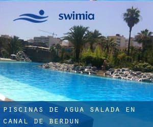 Piscinas de agua salada en Canal de Berdún