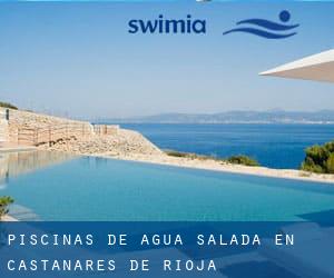 Piscinas de agua salada en Castañares de Rioja