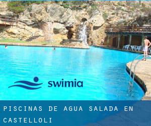 Piscinas de agua salada en Castellolí