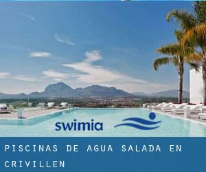 Piscinas de agua salada en Crivillén