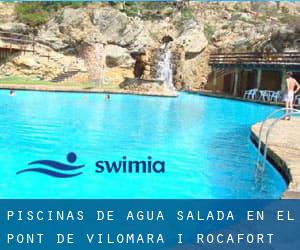 Piscinas de agua salada en el Pont de Vilomara i Rocafort