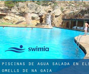 Piscinas de agua salada en els Omells de na Gaia