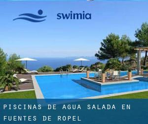 Piscinas de agua salada en Fuentes de Ropel