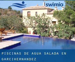 Piscinas de agua salada en Garcihernández