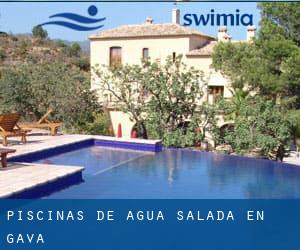 Piscinas de agua salada en Gavà