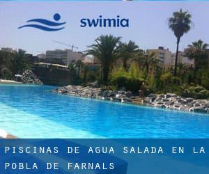 Piscinas de agua salada en la Pobla de Farnals