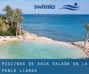 Piscinas de agua salada en La Pobla Llarga