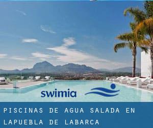 Piscinas de agua salada en Lapuebla de Labarca