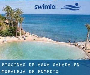 Piscinas de agua salada en Moraleja de Enmedio