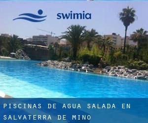 Piscinas de agua salada en Salvaterra de Miño