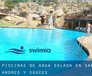 Piscinas de agua salada en San Andrés Y Sauces