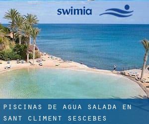 Piscinas de agua salada en Sant Climent Sescebes