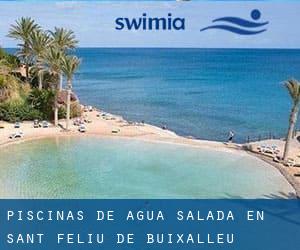 Piscinas de agua salada en Sant Feliu de Buixalleu