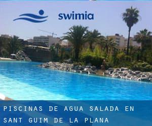 Piscinas de agua salada en Sant Guim de la Plana