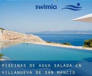 Piscinas de agua salada en Villanueva de San Mancio