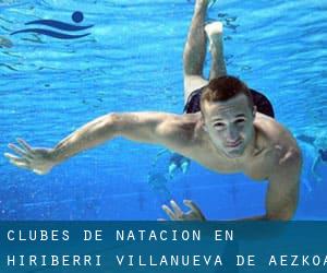 Clubes de natación en Hiriberri / Villanueva de Aezkoa