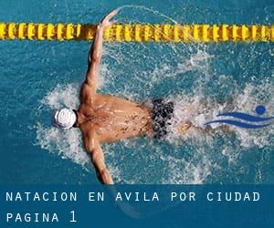 Natación en Ávila por Ciudad - página 1