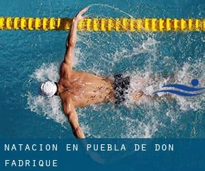 Natación en Puebla de Don Fadrique