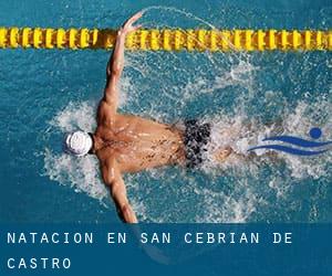 Natación en San Cebrián de Castro